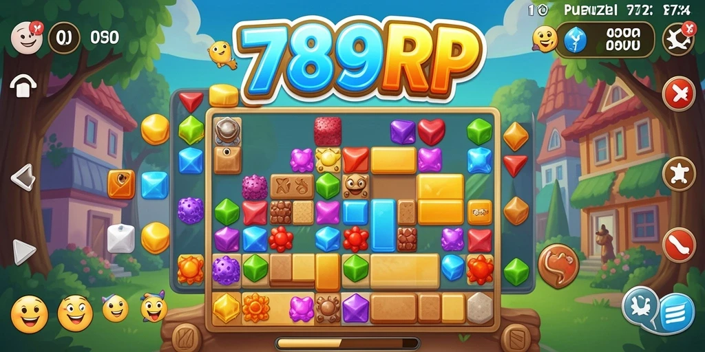 Screenshot gameplay 789RP dengan puzzle yang menantang dan menarik.