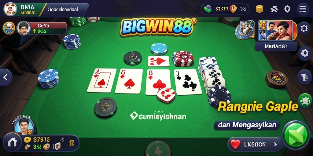 Tampilan gameplay seru dan interaktif dalam BIGWIN88.