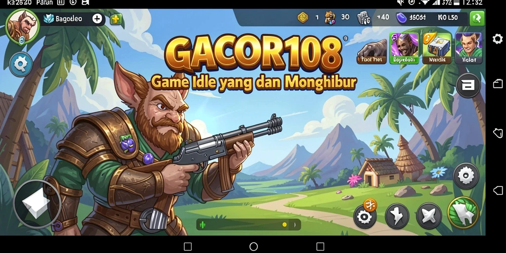 Tampilan gameplay GACOR108 yang menarik saat mengelola karakter.