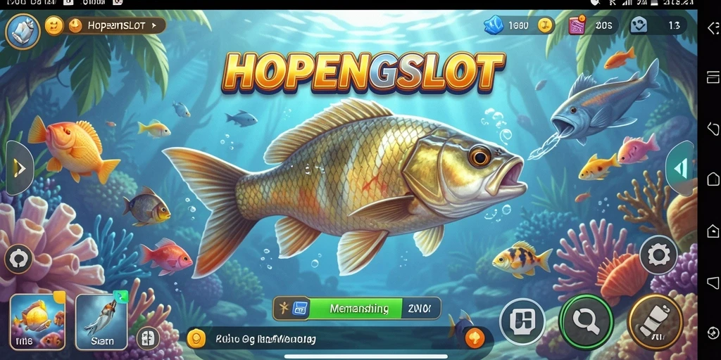 Tangkapan ikan besar dalam gameplay HOPENGSLOT yang menantang.