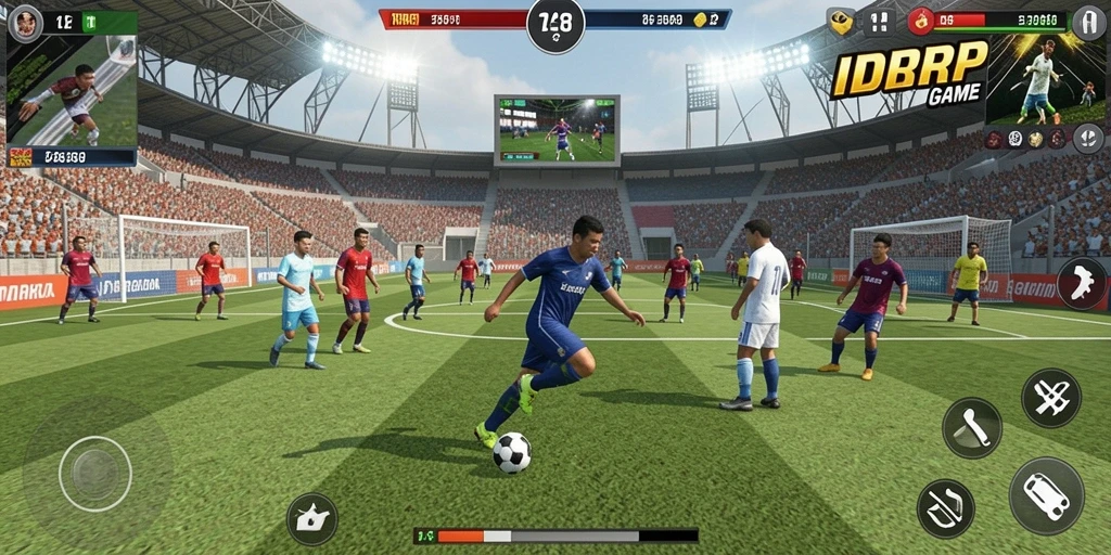 Tampilan gameplay IDRRP yang menarik dan menegangkan.