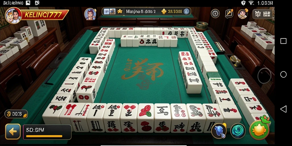 Gameplay menarik dari KELINCI777 dalam bermain Mahjong.