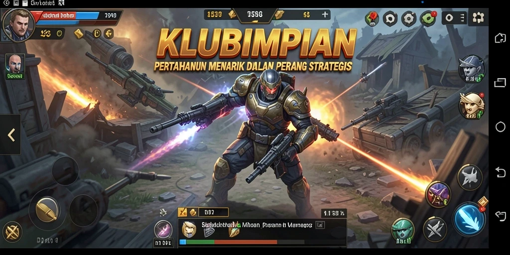 Gameplay seru dan strategi menantang dalam KLUBIMPIAN.