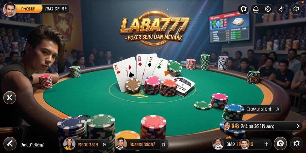 Tampilan gameplay LABA777 yang mendebarkan dan interaktif.