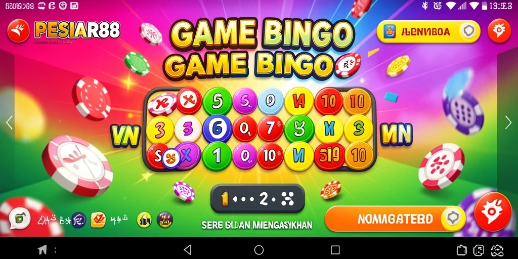 Tampilan gameplay PESIAR88 yang seru dan penuh warna.