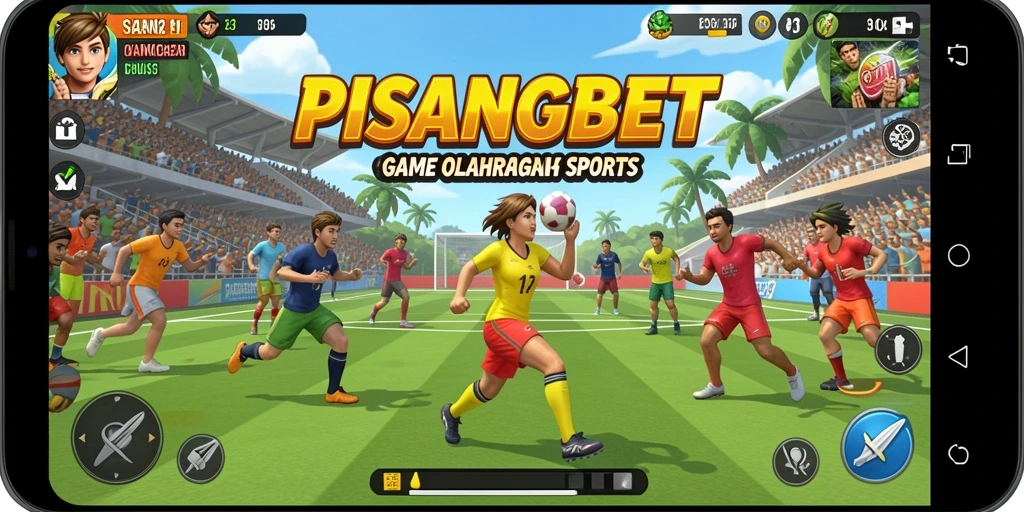 Tangkapan layar utama PISANGBET menampilkan aksi mendebarkan dalam permainan olahraga.