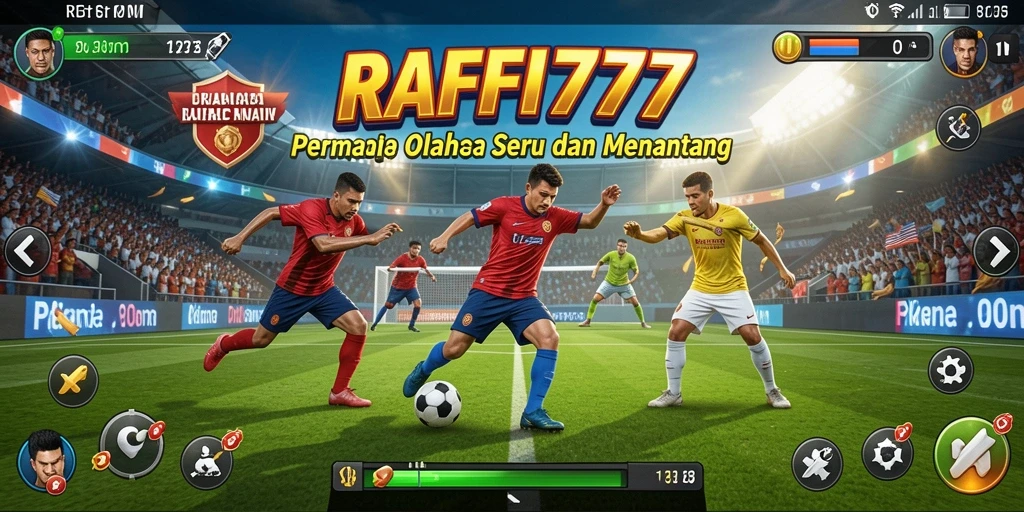 Tampilan gameplay menarik dan penuh aksi dari RAFFI777.