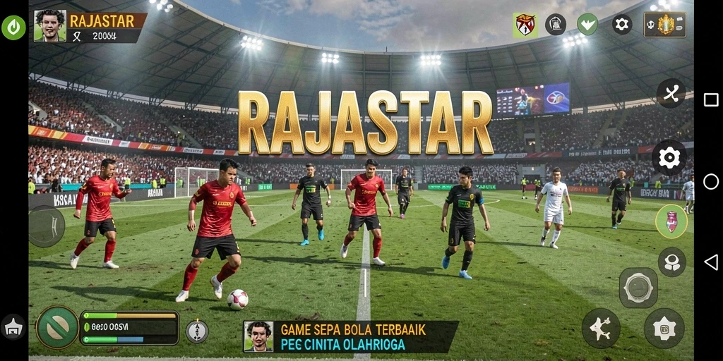 Tampilan gameplay RAJASTAR yang menarik dan penuh aksi.