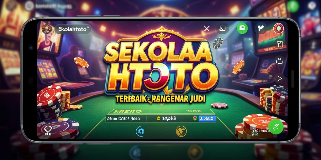 Tampilan gameplay menarik dari aplikasi SEKOLAHTOTO dengan banyak pilihan permainan Kasino.