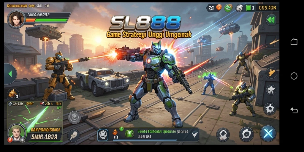 Screenshot permainan SL888 yang menunjukkan taktik dan strategi yang mendebarkan.