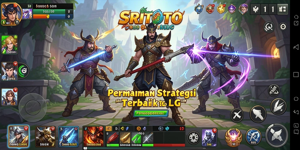 Tampilan gameplay menakjubkan dari SRITOTO yang menantang.