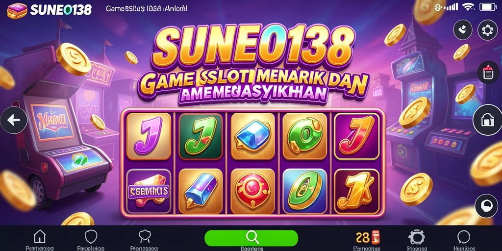 Tampilan menakjubkan dari gameplay Slot SUNEO138 yang menghibur.