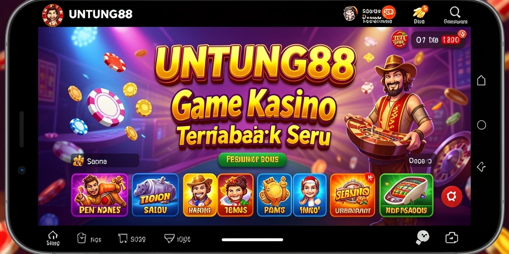Screenshot UNTUNG88 menampilkan gameplay kasino yang seru dan interaktif.
