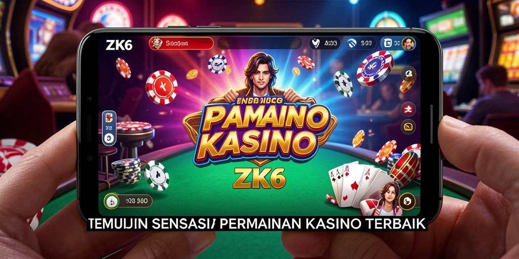 Tampilan menarik gameplay ZK6 dengan elemen Kasino yang seru.